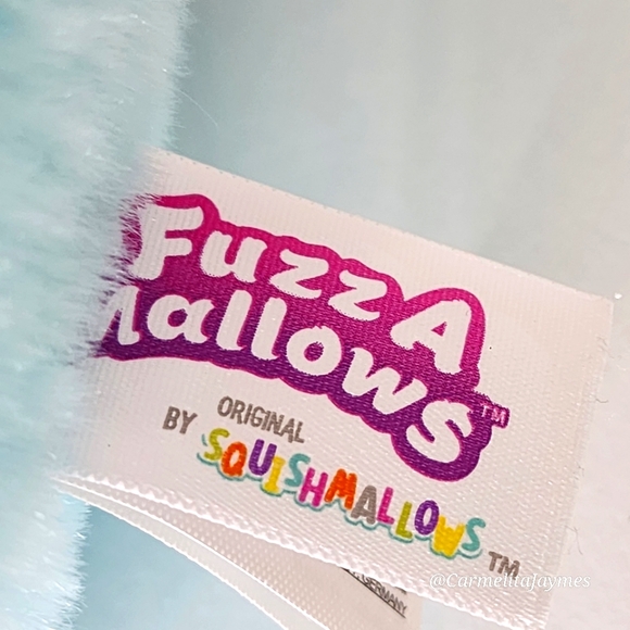 HEATHER 🪰 12" Blue Dragonfly FuzzAMallow w Irridescent Wings Squishmallow NWT - Picture 7 of 9